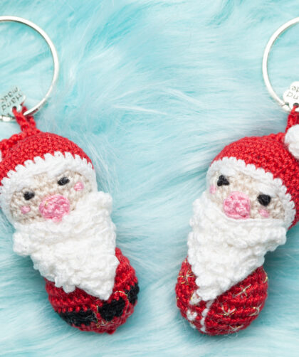 Weihnachtsmann Nikolaus kostenlose Häkelanleitung Amigurumi