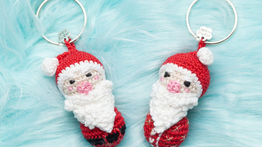 Weihnachtsmann Nikolaus kostenlose Häkelanleitung Amigurumi