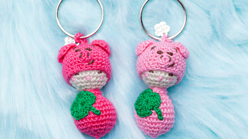 Glücksschwein kostenlose Häkelanleitung Amigurumi